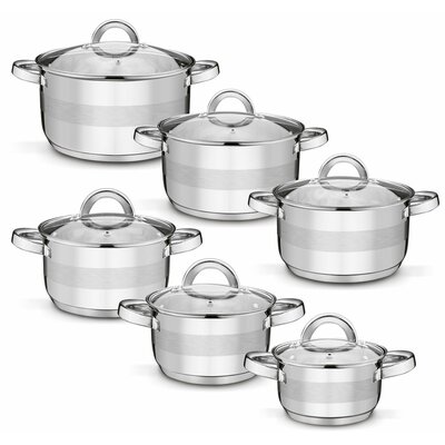 Zestaw garnków TADAR Roger (12 elementów)