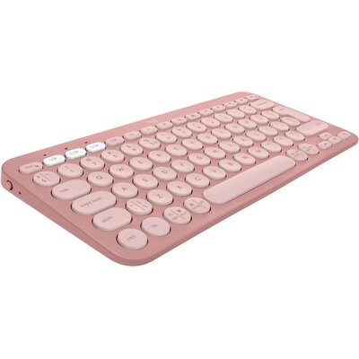Klawiatura LOGITECH Pebble Keys 2 K380s Różowy