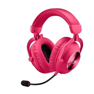 Słuchawki LOGITECH G Pro X 2 Bezprzewodowe, Nauszne, Dźwięk przestrzenny Magenta