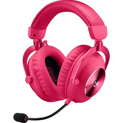 Słuchawki LOGITECH G Pro X 2 Bezprzewodowe, Nauszne, Dźwięk przestrzenny Magenta