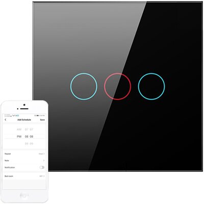 Włącznik światła AVATTO LZTS02-EU-B3