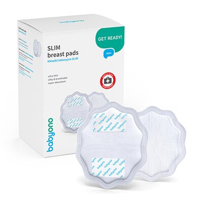 Wkładki laktacyjne BABYONO Natural Nursing 298/01 (24 sztuki)