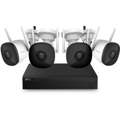 Zestaw do monitoringu IMOU KIT NVR1104HS-W-S2 4-F22 Zewnętrzny, Wi-Fi / LAN