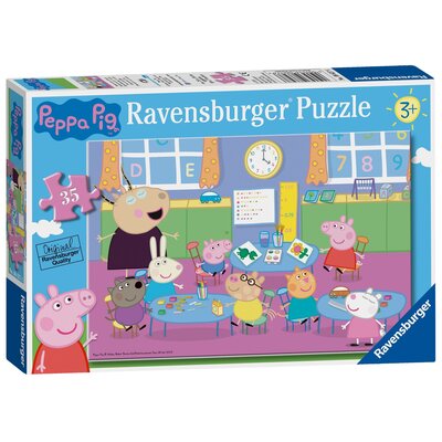 Puzzle RAVENSBURGER Świnka Peppa i cała klasa 8627 (35 elementów)
