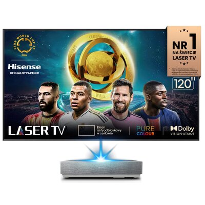 Laser TV HISENSE 120L5HA 120" 4K Dolby Atmos Dolby Vision HDMI 2.1