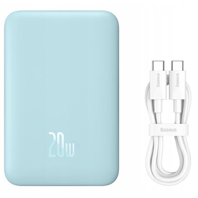 Powerbank BASEUS Magnetic Mini 10000mAh 20W Niebieski
