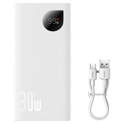 Powerbank BASEUS Adaman2 10000 mAh 30W Biały