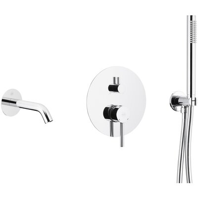 Zestaw wannowy podtynkowy KFA ARMATURA Moza 5039-401-00 Chrom