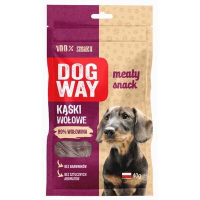 Przysmak dla psa DOGWAY Meaty Snack Kąski wołowe 40 g