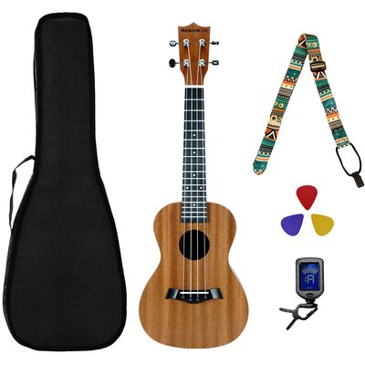 Ukulele MUSICMATE U-02 AlohaTune Drewno naturalne