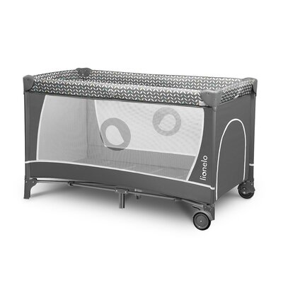 Łóżeczko turystyczne LIONELO Stefi Concrete Multicolor Szary