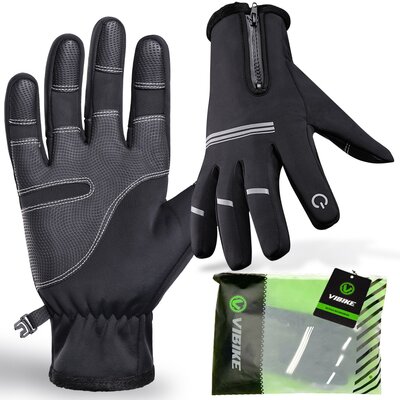 Rękawiczki rowerowe VIBIKE VBK015 (rozmiar L)