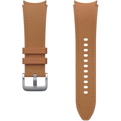Zdjęcia - Pasek do smartwatcha / smartbanda Samsung Pasek do  Galaxy Watch 6 Hybrid Eco-Leather  S/M Brązowy ET-S (20mm)
