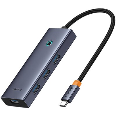 Hub BASEUS UltraJoy 6w1 USB Typu C 3.2 Gen. 1, Pasywny