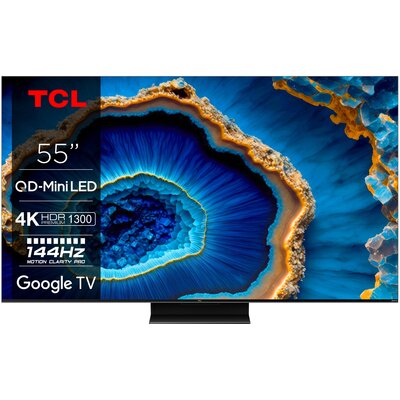 Telewizor TCL 55C809 55'' MINILED 4K 144Hz Google TV Dolby Vision Dolby Atmos HDMI 2.1
