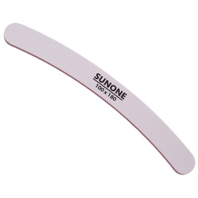 Pilnik do paznokci SUNONE 100/180 Biały (10 szt.)