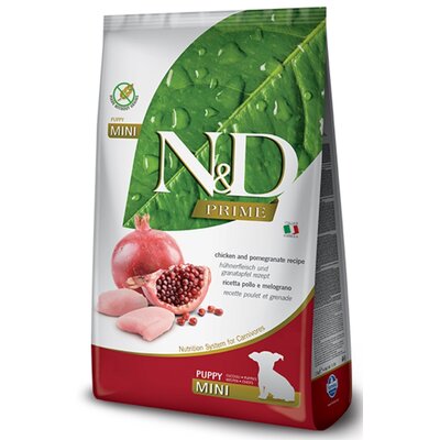 Karma dla psa FARMINA N&D Prime Dog Chicken Pomegrante Puppy Mini 800 g