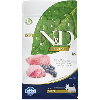 Karma dla psa FARMINA N&D Prime Mini Jagnięcina z borówką 800 g