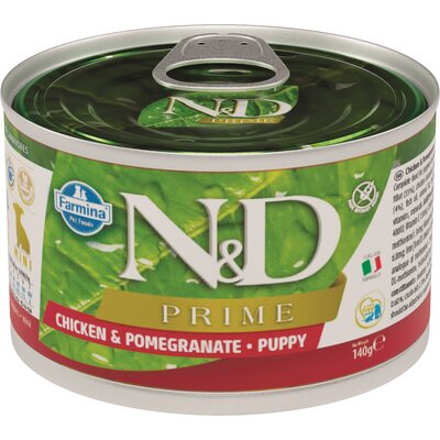 Karma dla psa FARMINA N&D Prime Kurczak i granat Mini Puppy 140 g