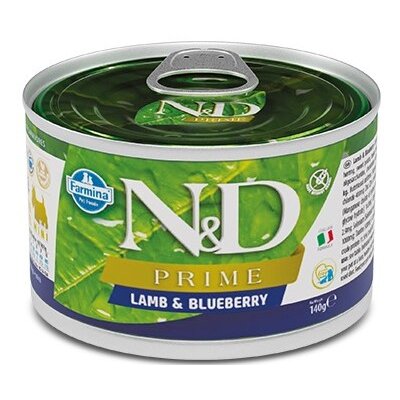 Karma dla psa FARMINA N&D Prime Jagnięcina z borówką 140 g