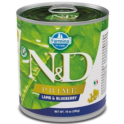 Karma dla psa FARMINA N&D Prime Jagnięcina z borówką 285 g