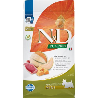Karma dla psa FARMINA N&D Pumpkin Kaczka z dynią i melonem Kantalupa Adult Mini 2 kg