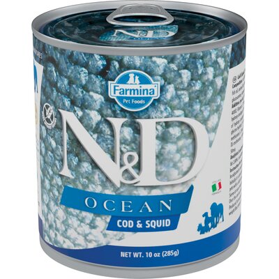 Karma dla psa FARMINA N&D Ocean Adult Dorsz z kalmarami 285 g