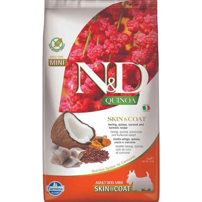 Karma dla psa FARMINA N&D Quinoa Skin & Coat Śledź z kokosem 2.5 kg