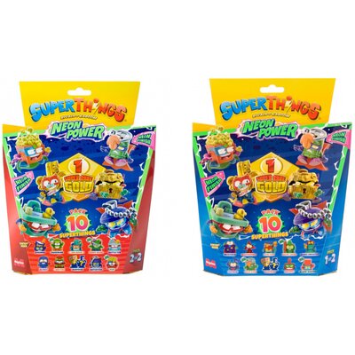 Zestaw figurek MAGIC BOX SuperThings Neon Power 10 Pack PST11B016PL00 (1 zestaw)