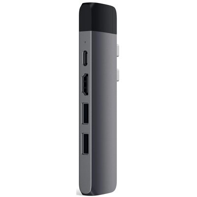 Hub SATECHI ST-TCPHEM USB Typu C, Pasywny Szary