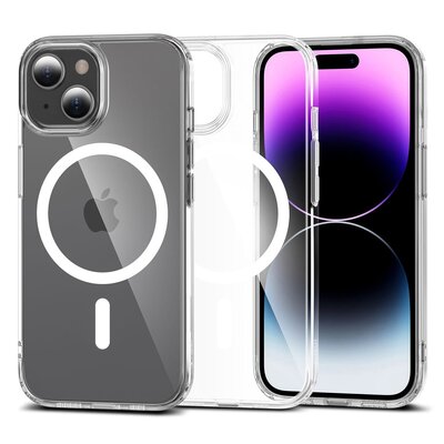Etui TECH-PROTECT Flexair Hybrid MagSafe do Apple iPhone 15 Przezroczysty