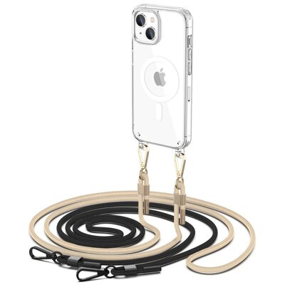 Etui TECH-PROTECT Flexair Chain MagSafe do Apple iPhone 15 Przezroczysty