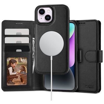 Фото - Чохол Tech-Protect Etui  Wallet MagSafe do Apple iPhone 15 Plus Czarny 