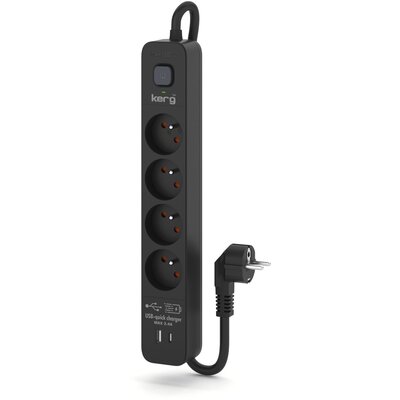 Listwa zasilająca KERG M02524 (5 m) Czarny