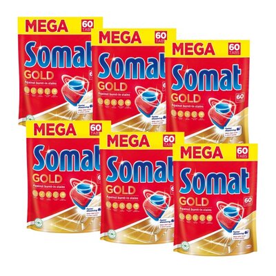 Tabletki do zmywarek SOMAT Gold - 360 szt.