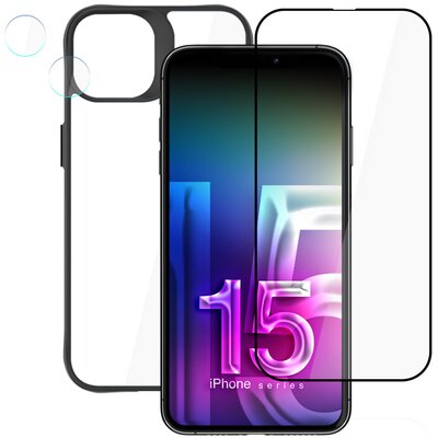 Zestaw ochronny 3MK ComfortSet do Apple iPhone 15