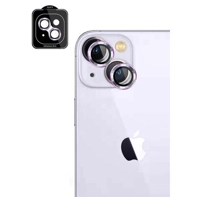 Szkło hartowane na obiektyw 3MK Lens Protection Pro do Apple iPhone 15 Różowy