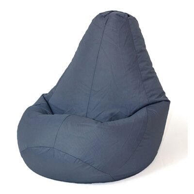 Pufa worek GO GIFT Grusza XL Szary 130 x 90 cm