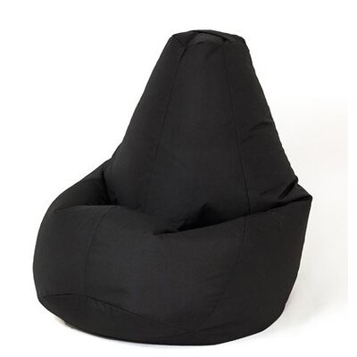 Pufa worek GO GIFT Sako Grusza XL Czarny 130 x 90 cm
