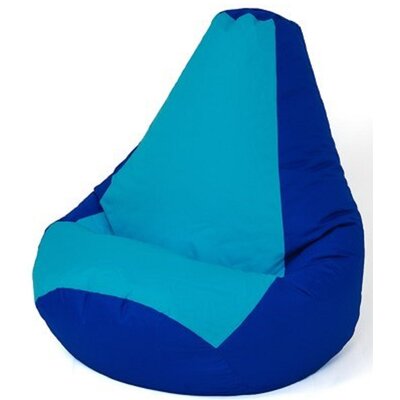 Pufa worek GO GIFT Gruszka Granatowo-niebieski XL 130 x 90 cn