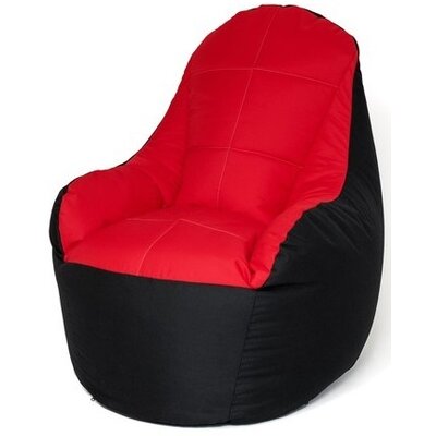 Pufa worek GO GIFT PUFGGFSAK0155 Czarno-czerwony XXL 140x90 cm