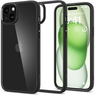 Etui SPIGEN Ultra Hybrid do Apple iPhone 15 Plus Czarny