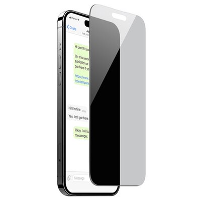 Фото - Інше для мобільних PURO Szkło prywatyzujące  Privacy Tempered Glass do Apple iPhone 15 