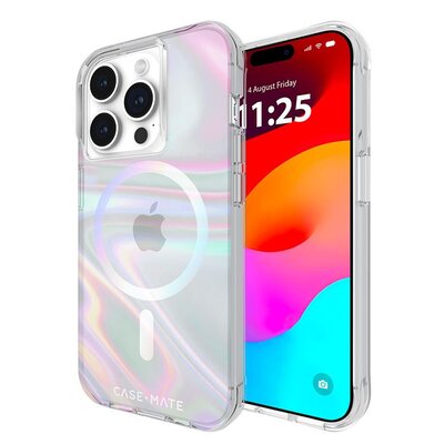 Etui CASE-MATE Soap Bubble MagSafe do Apple iPhone 15 Pro Wielokolorowy