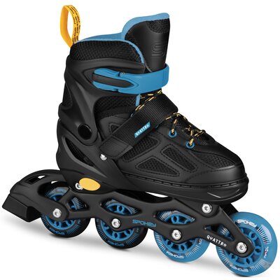 Łyżworolki SPOKEY Quattro 4w1 (rozmiar 34-37) Czarno-niebieski