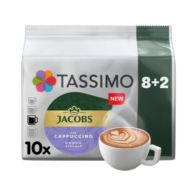 Kapsułki TASSIMO Jacobs Cappuccino Choco do ekspresu Bosch Tassimo