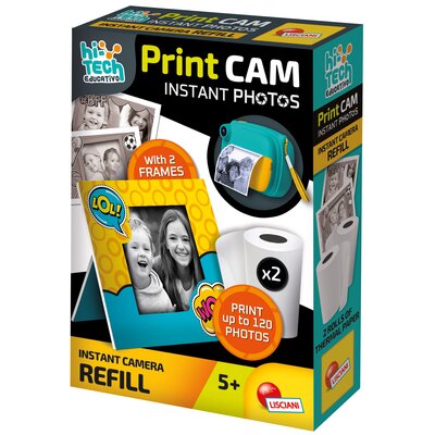 Zdjęcia - Rysowanie Liscianigiochi Wkład do aparatu LISCIANI Print Cam HI-TECH 2szt  (120 zdjęć)