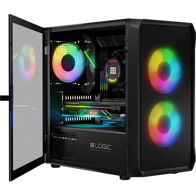 Obudowa LOGIC Portos ARGB Mini Czarny