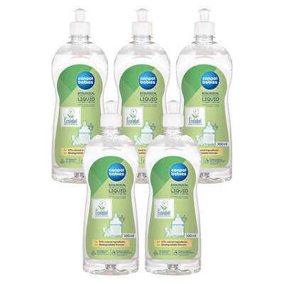 Płyn CANPOL BABIES do mycia smoczków i butelek 5 x 500 ml