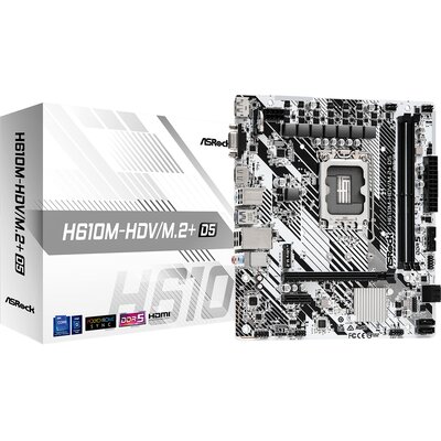 Płyta główna ASROCK H610M-HDV/M.2+ D5